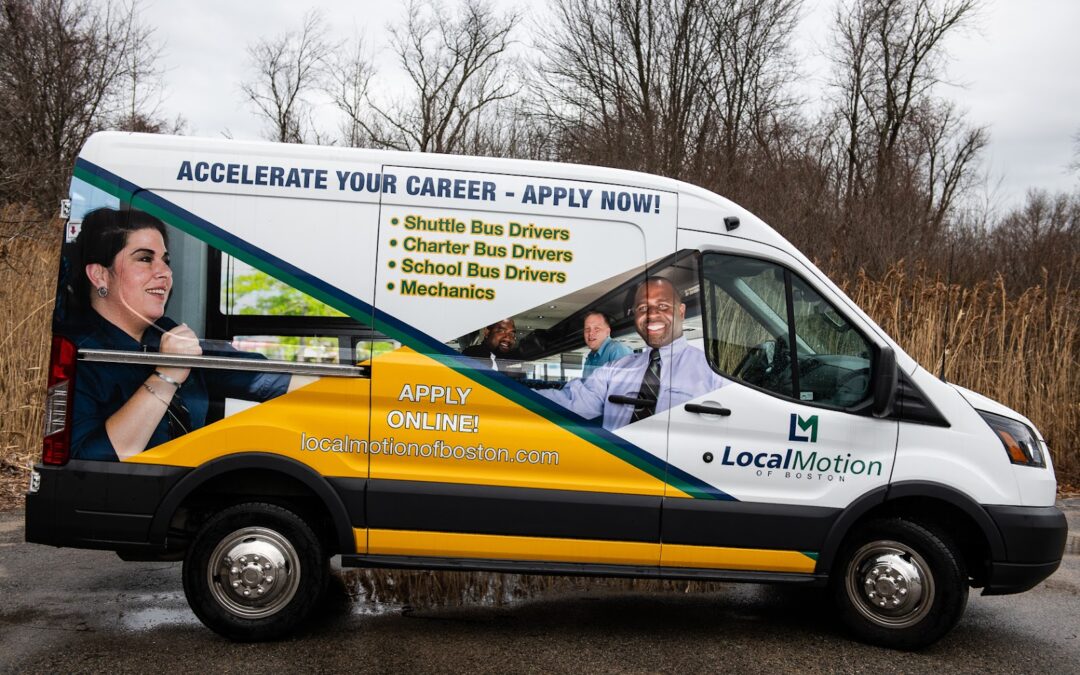 Corporate Shuttle Van Rental in Boston, MA