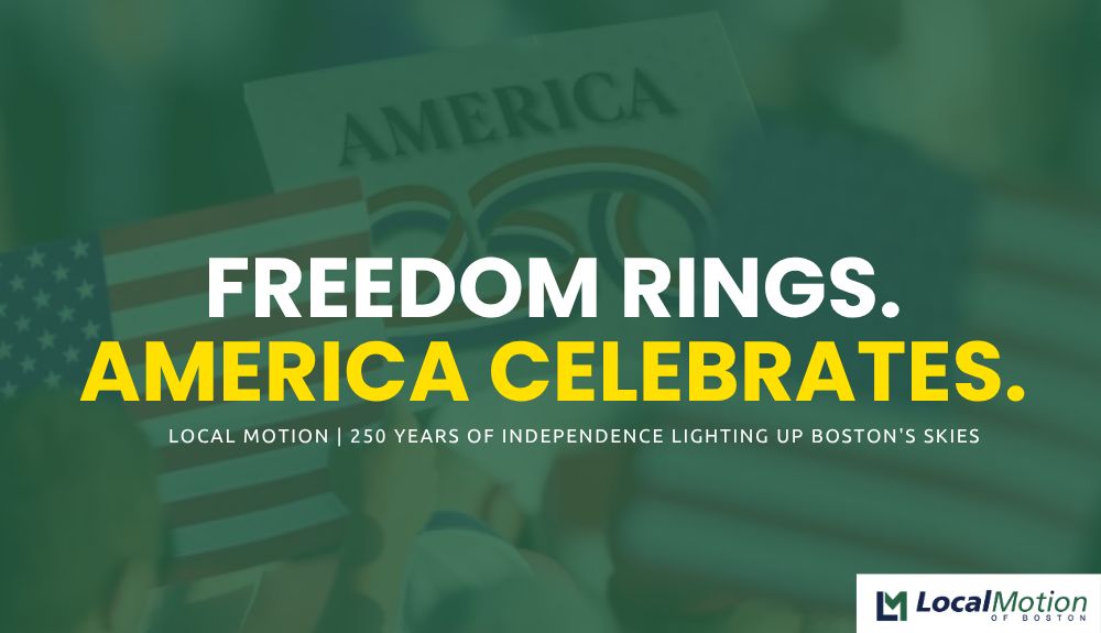Charter Bus and Group Transportation for Boston July 4th and America 250 Celebrations